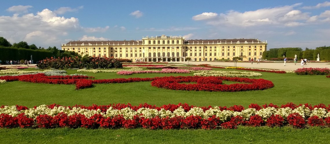 Einblick in das Schloss Schönbrunn