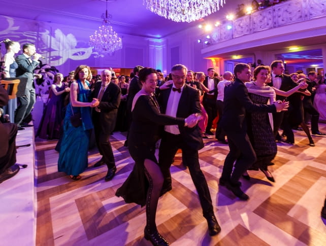 Guests dancing at Johann Strauss Ball